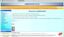 AMBROSIA60 Webinterface: PHP-NUKE